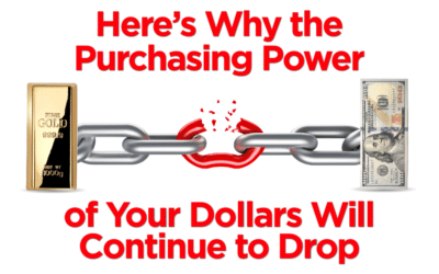 Here’s Why the Purchasing Power of Your Dollars Will Continue to Drop